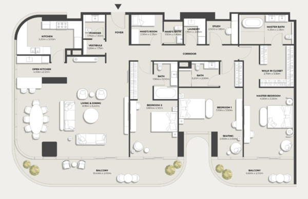 3 Bedroom